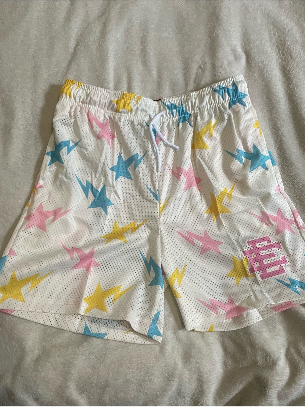 Eric Emmanuel x bape shorts